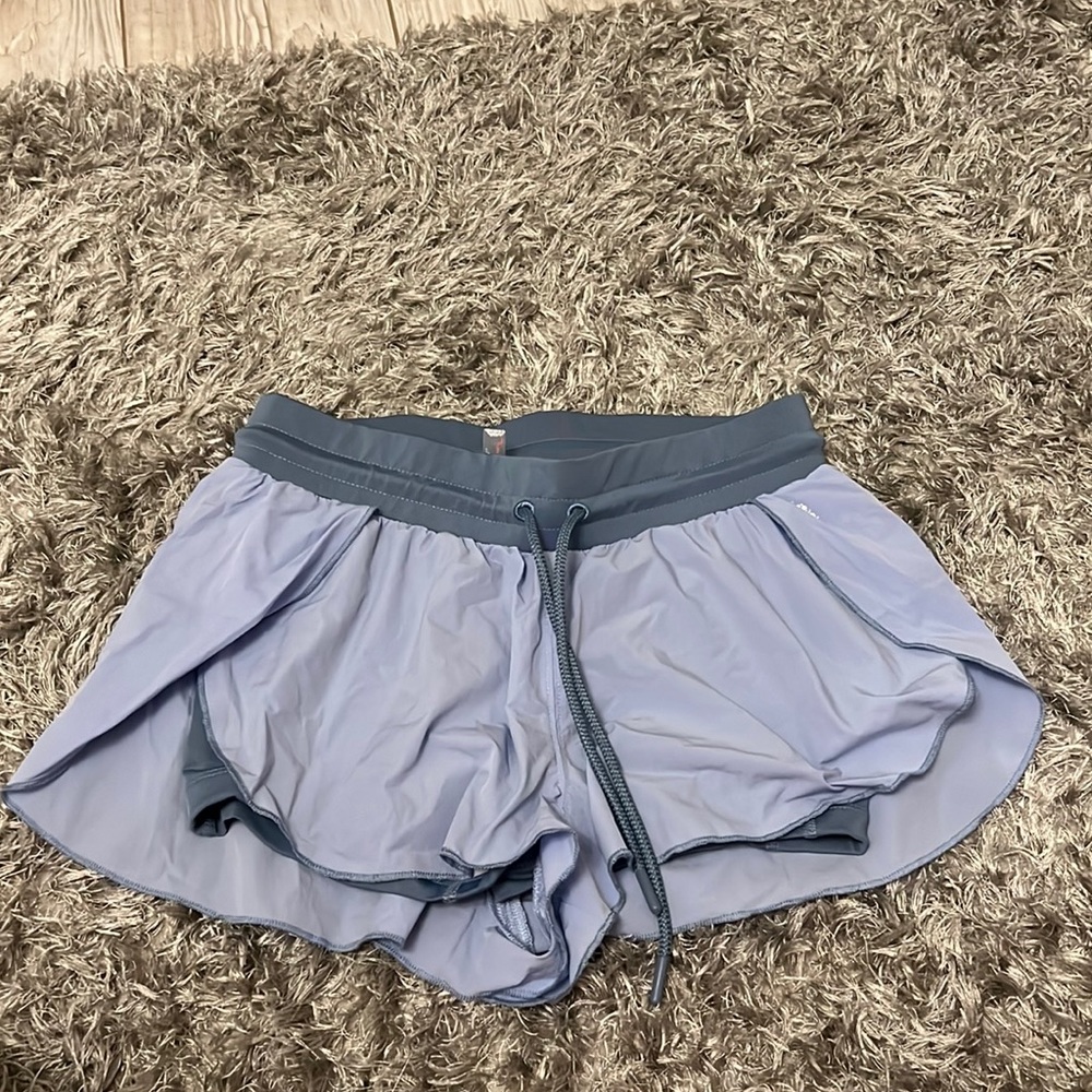 Free people blue shorts